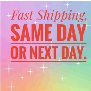 Same Day or Next Day Shipping